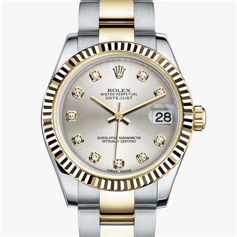 lunetta rolex oyster perpetual 31 diamanti|rolex datejust 31 oyster.